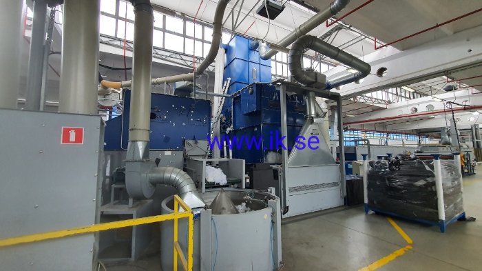 Bonino/Sicam/Technoplants Complete thermobonding line
