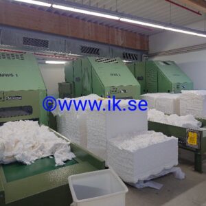 Trützschler Fiber opening and blending line