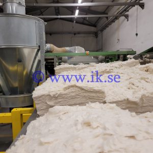  Complete production line for bleached cotton
